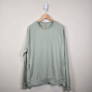 Nike Men's Size XL Dri-FIT Primary Fleece UV Crewneck Sweatshirt Jade